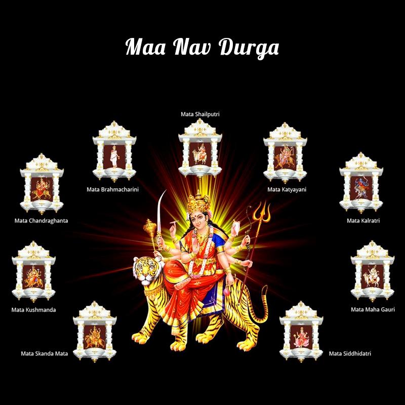 9 forms of maa durga