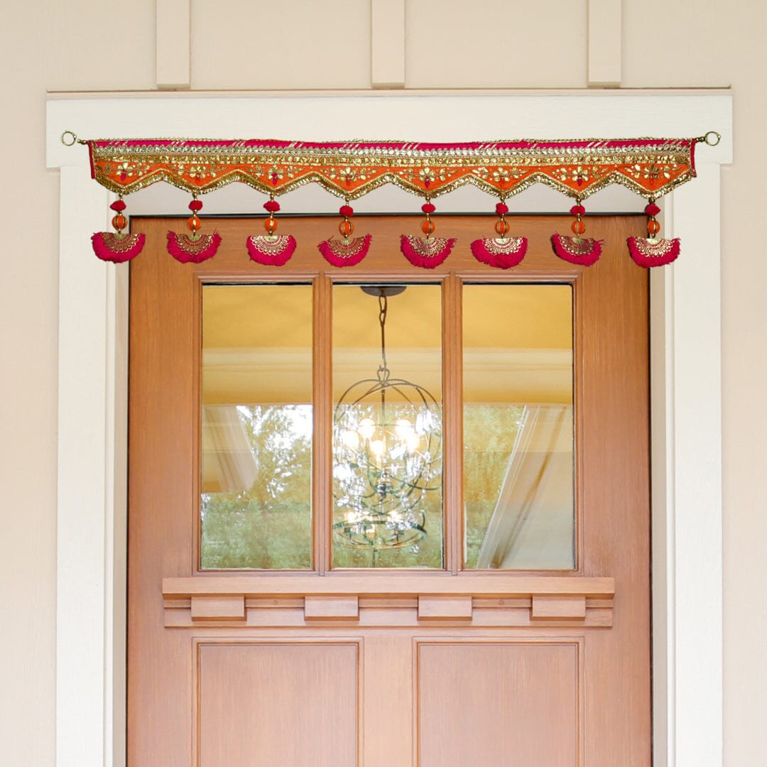 Rajwadi Tarang Gota Patti Door Hanging Toran/ Bandhanwar