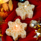 Scented Christmas Snowflake Candles (Set of 2)