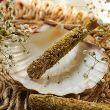 Chamomile Flowers Palo Santo