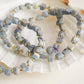 Blue Kyanite Cube Healing Crystal Bracelet