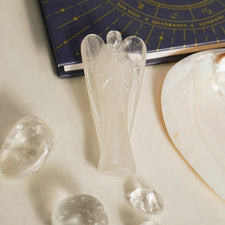 Clear Quartz Guardian Angel