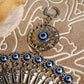 Fancy Glass Turkish Evil Eye Wall Hanging Protection Amulet