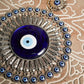 Fancy Glass Turkish Evil Eye Wall Hanging Protection Amulet