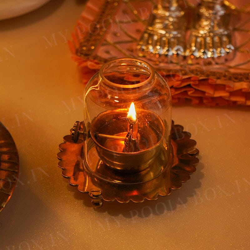 Divine Brass Akhand Jyoti Diya