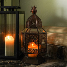 Dark Sky Antique Morroccan Lantern