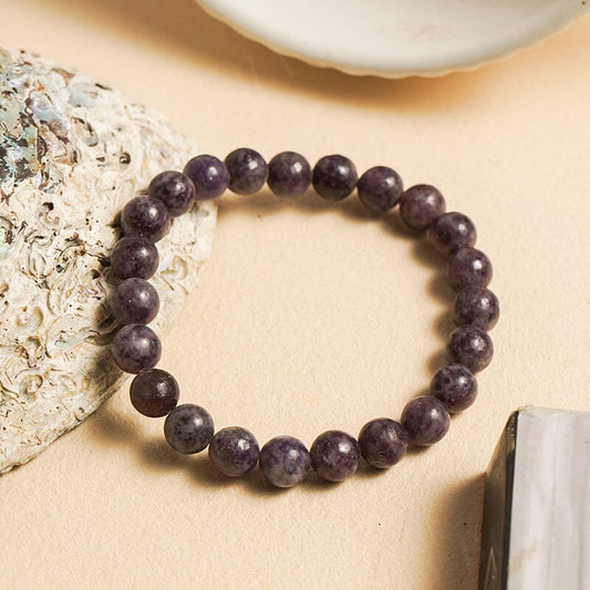 Lepidolite Crystal Healing Bracelet | Stress, Anxiety & Self-Esteem