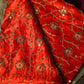 Beautiful Banarasi Silk Red Chunri