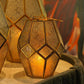 Poly Prism Glass Candle Lantern (Set of 3)