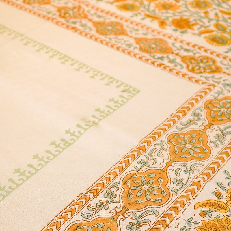 Palm Block Printed Table Cover