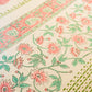 Floral Hues Block Printed Table Cover