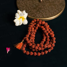 Five Mukhi Rudraksha Mala