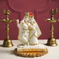 Marble Radha Krishna Idol for Gift/Puja