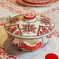 Red Mehrab Dinner Set 37 Pc