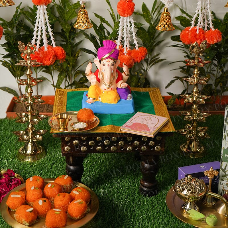 7INCH Eco-Friendly Dhoomravarna Ganesh | Plant-A-Ganesha