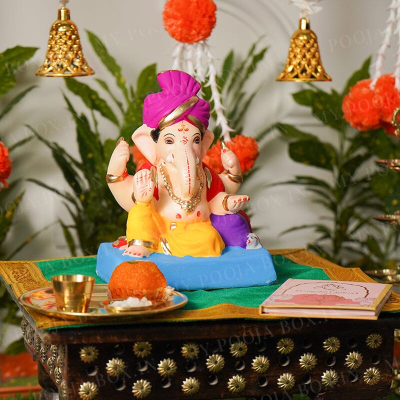 7INCH Eco-Friendly Dhoomravarna Ganesh | Plant-A-Ganesha