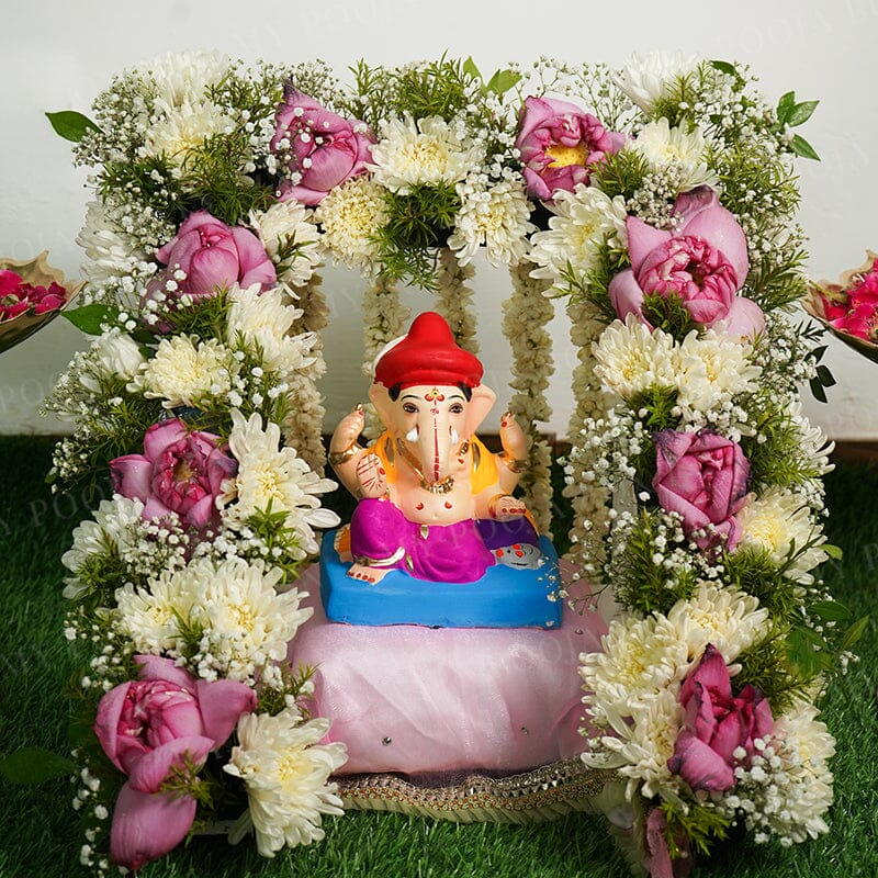 6INCH Eco-Friendly Durja Ganesh | Plant-A-Ganesha