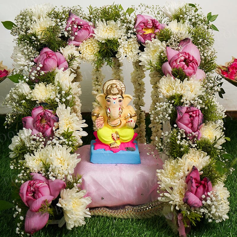 6INCH Eco-Friendly Sarvasiddhanta Ganesh | Plant-A-Ganesha