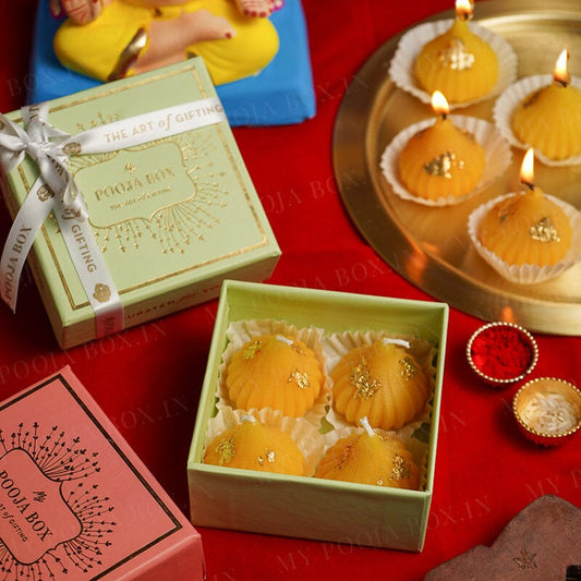 Modak Scented Candles Gift Box