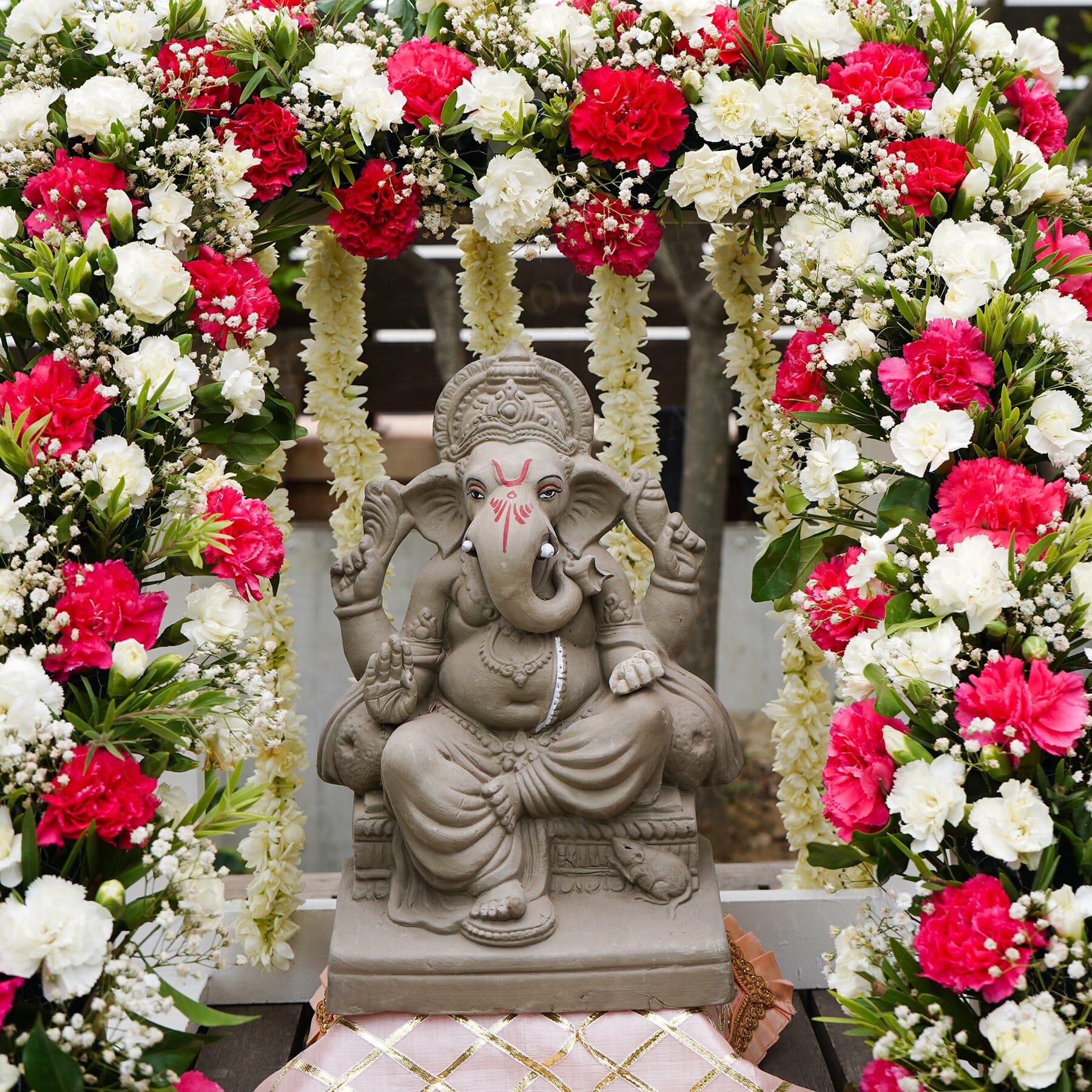 10INCH Lalbaugcha Raja Eco-Friendly Ganpati | Plant-A-Ganesha