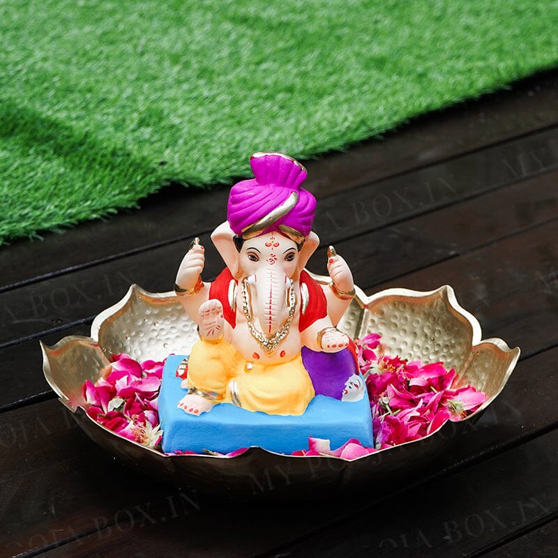 7INCH Eco-Friendly Dhoomravarna Ganesh | Plant-A-Ganesha