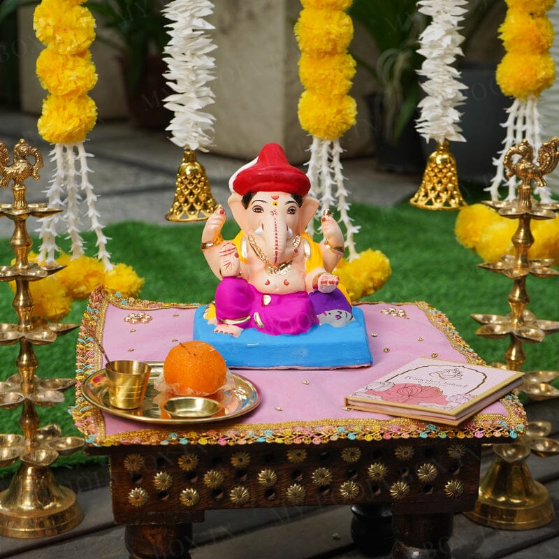 6INCH Eco-Friendly Durja Ganesh | Plant-A-Ganesha