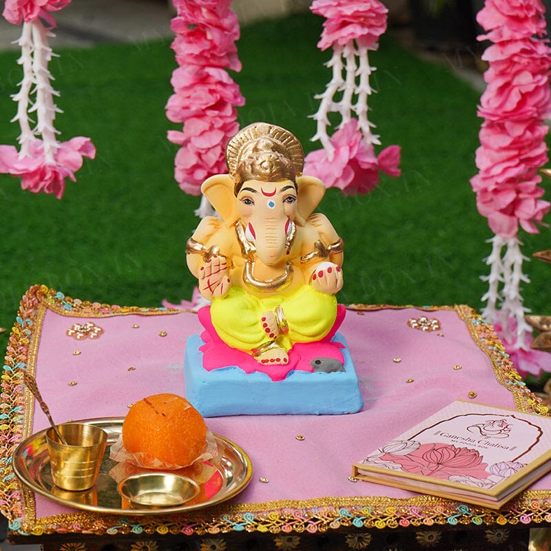 6INCH Eco-Friendly Sarvasiddhanta Ganesh | Plant-A-Ganesha