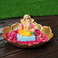 6INCH Eco-Friendly Varaganapati Ganesh | Plant-A-Ganesha