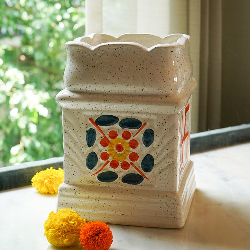 Elegant Tulsi Pooja Pot