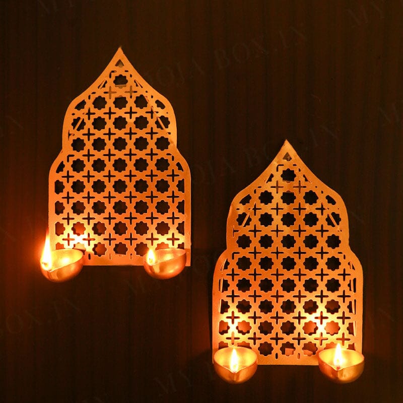 Jharokha Wall Hanging T-light Holder