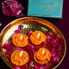 Jalebi Scented Candles Gift Box