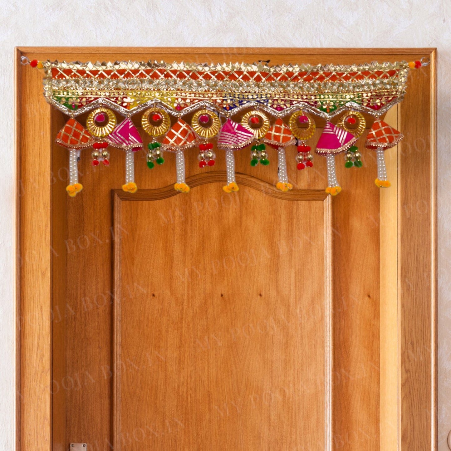 Rajasthani Gota Patti Door Hanging Toran/ Bandhanwar