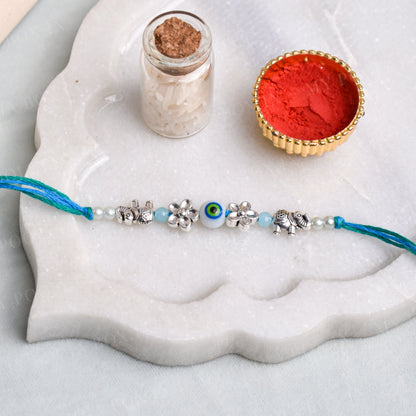 Cute Evil Eye Little Trunk Rakhi