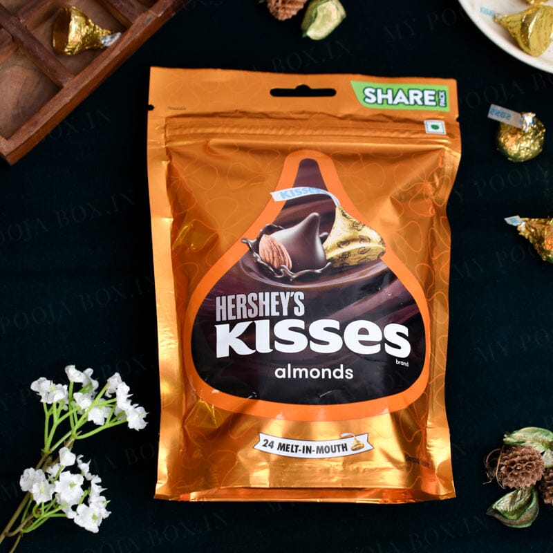 Hershey's Kisses Whole Almond Chocolate 113.4 GMS