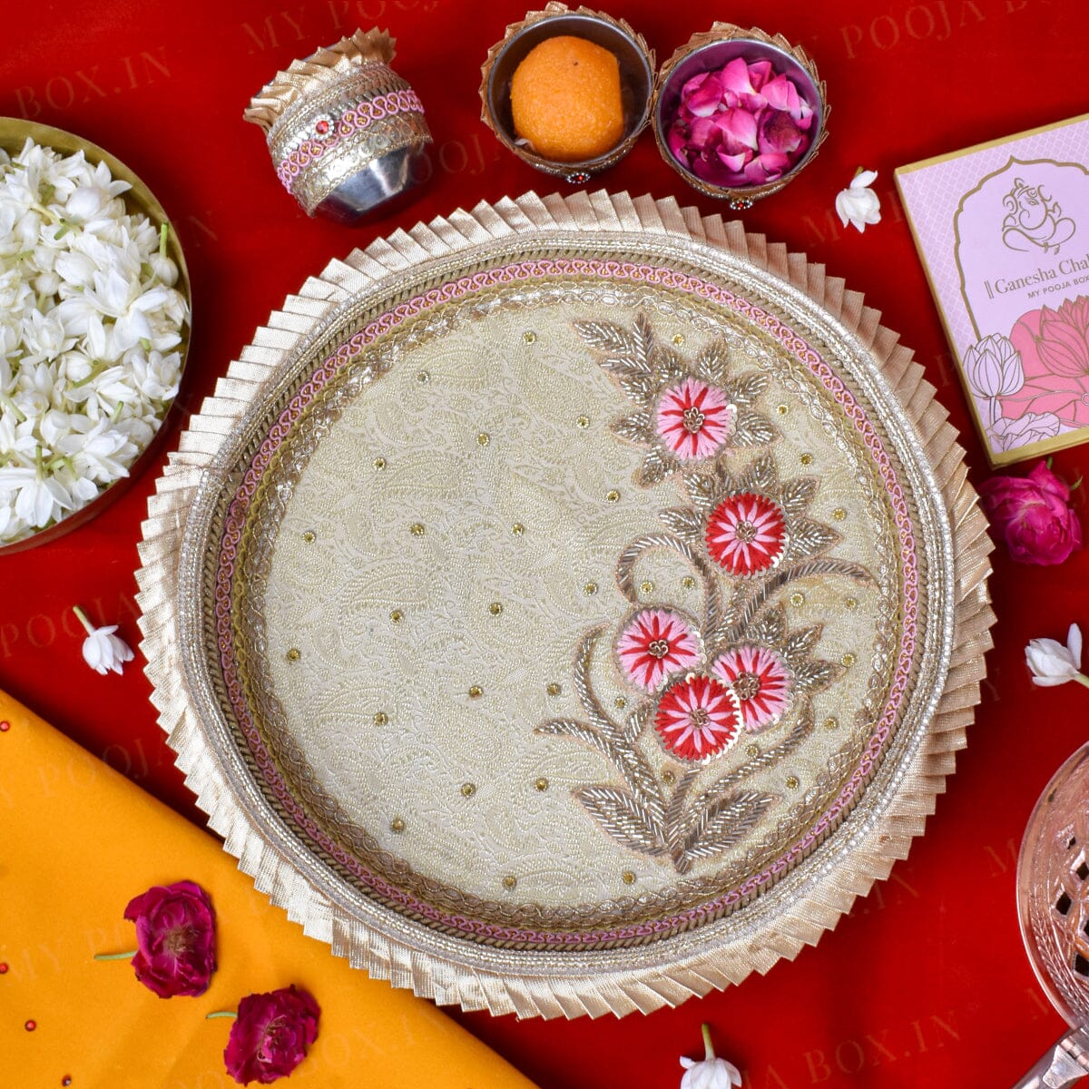 Swarna Kanchan Pooja Thali Set