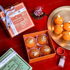 Motichoor Ladoo Scented Candles Gift Box