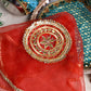 Red Karwa Chauth Thali Cover