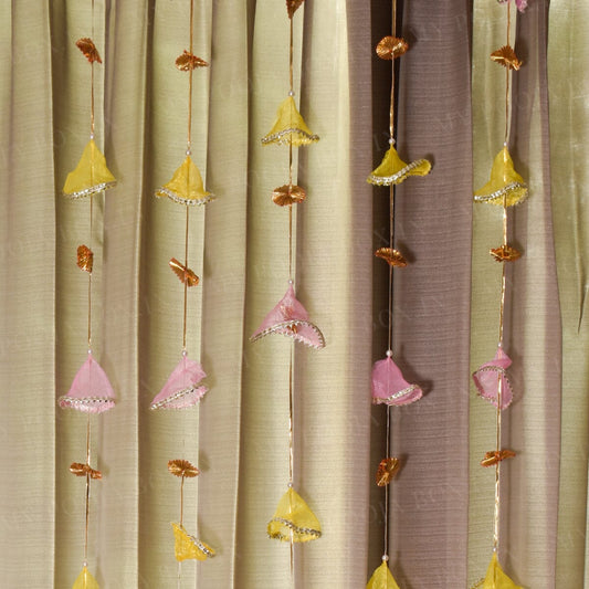 Colorful Tassels Backdrop Curtain Hanging Set Of 5