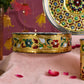 Beautiful Meenakari Karwa Chauth Thali Set