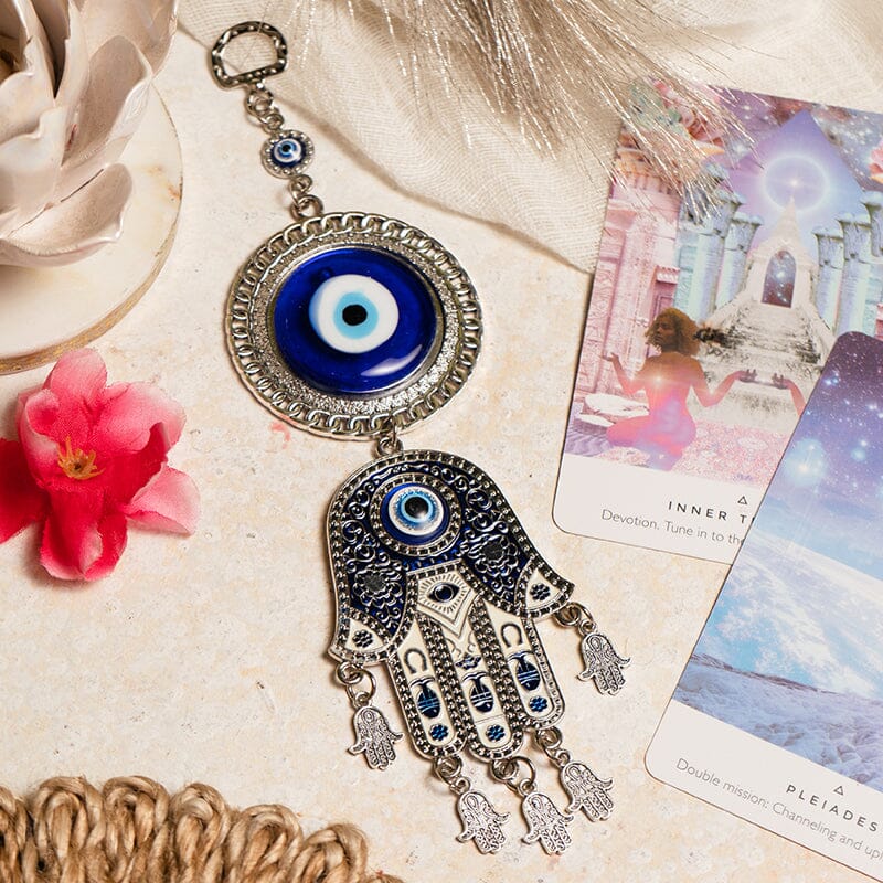 Hanging Evil Eye with Hamsa