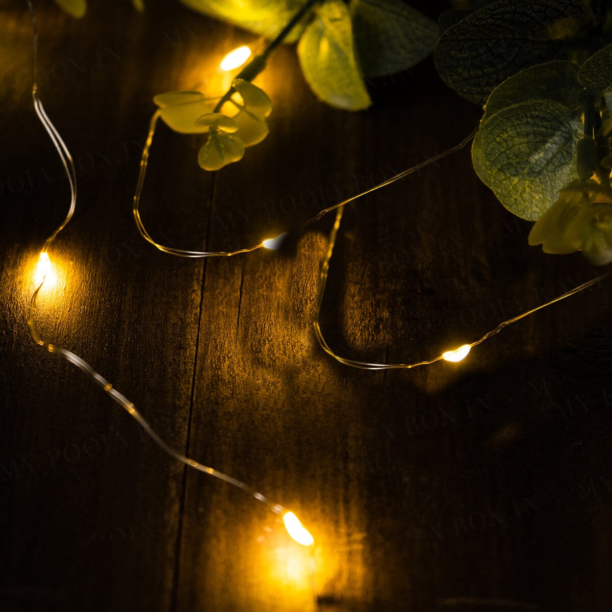Copper Wire Fairy LED String Lights - 3AA Battery Operated