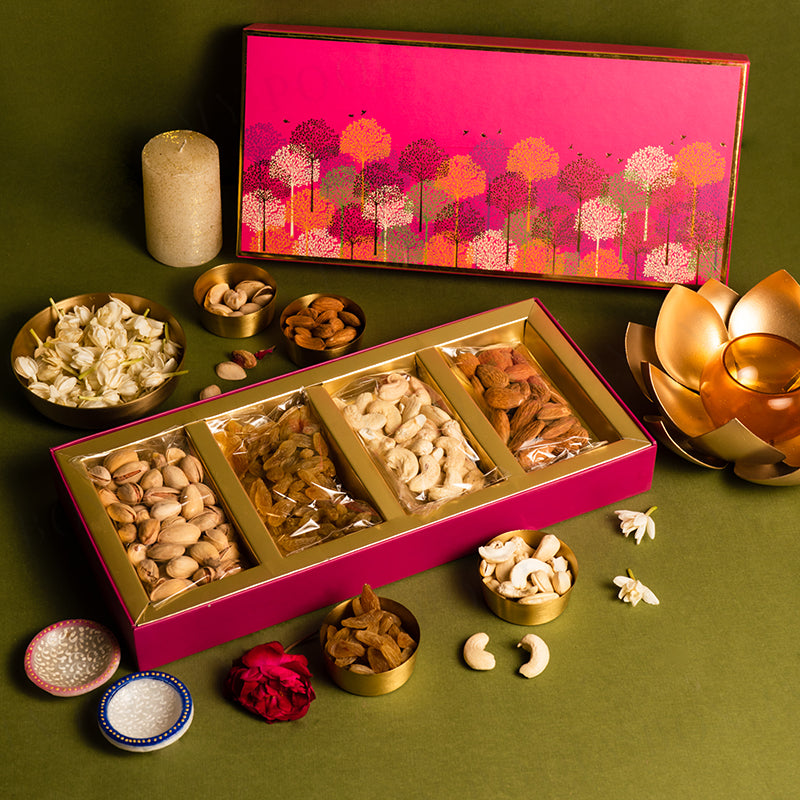 Buy Dry Fruit Box Online in India - karvachauth