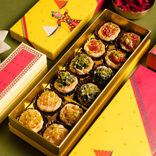 Assorted Almond Fruit Tart Sweet Box 300gms