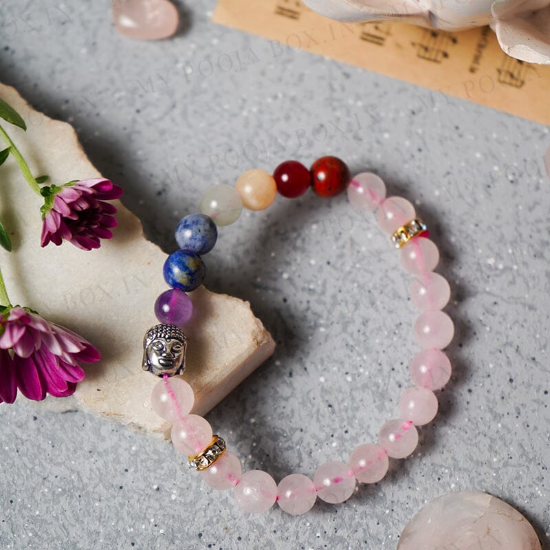 The Benefits of Wearing a Blue Apatite and Rose Quartz Crystal Bracelet