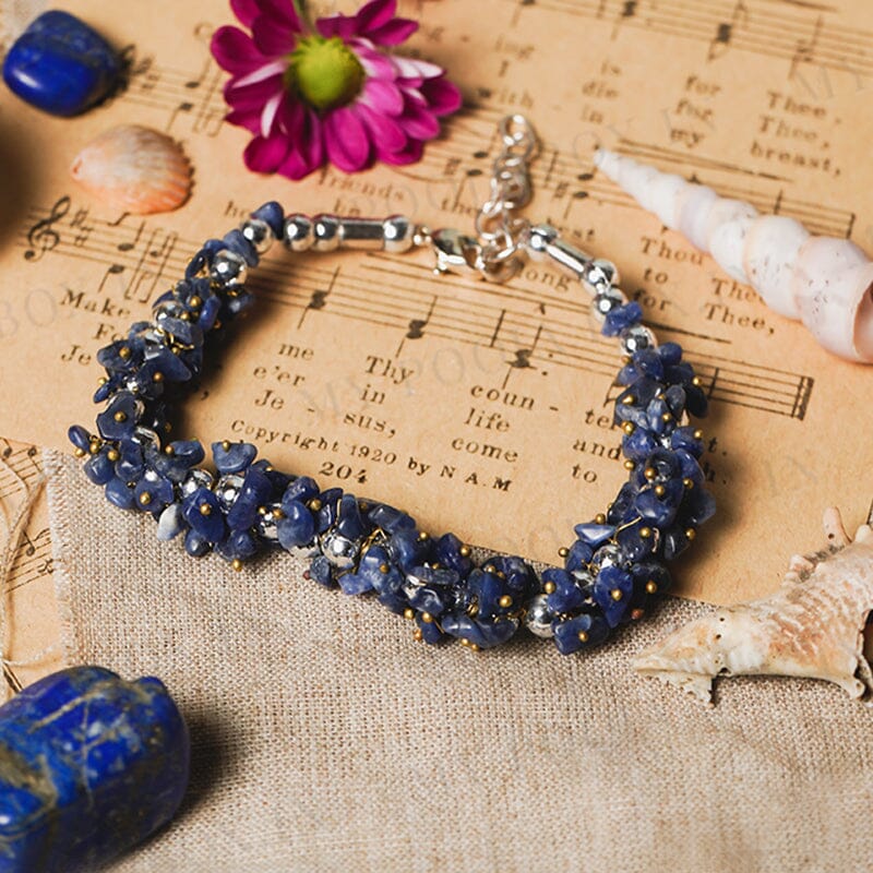 Zen Lapis Lazuli Bracelet at Rs 799.00 | लापीस लाजुली ब्रेसलेट - The Noobs  Company, New Delhi | ID: 2852392699891
