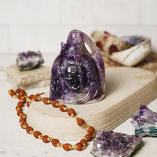 Amethyst Shiva Statue