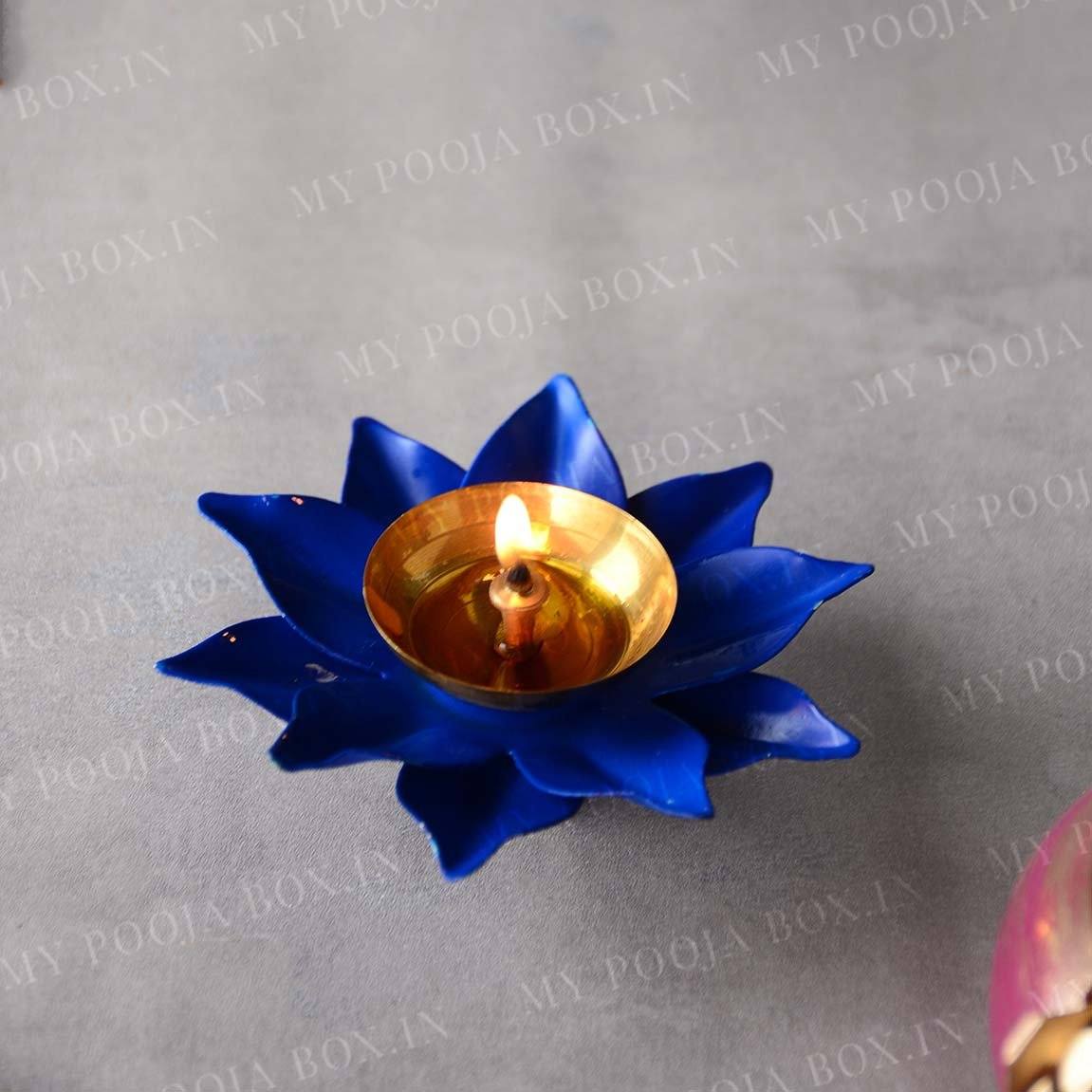 Delightful Lotus Akhand Jyoti Diya