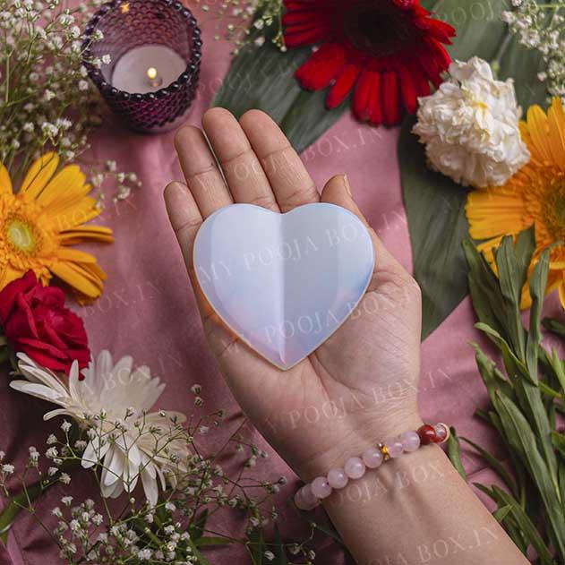 Opal Heart Shaped Gua Sha