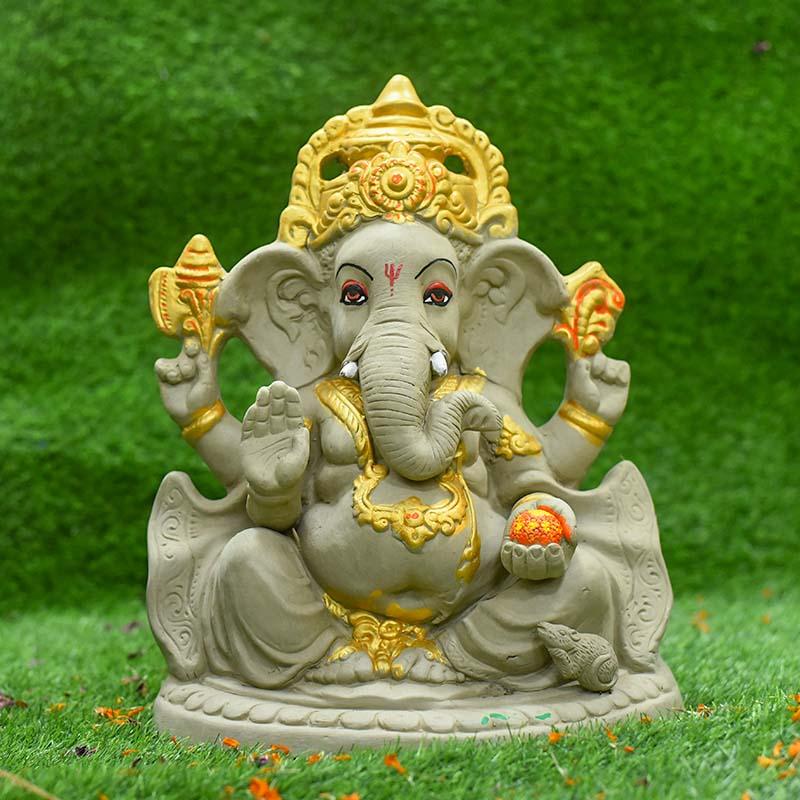 Buy 1.2FEET Mahodhar Eco-Friendly Ganpati | Plant-A-Ganesha Online in ...