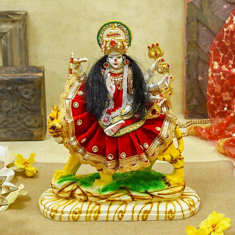 Embellished Maa Durga Idol